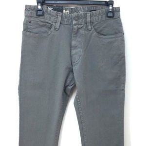 DC Mens Cole Cult Enzyme Straight Gray Jeans Sz 28